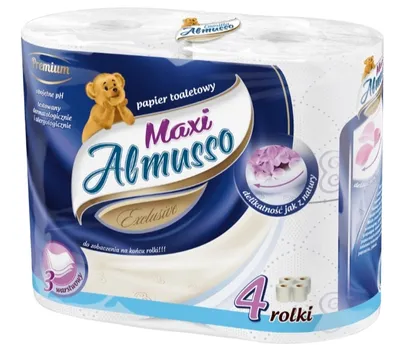 Obrázek produktu pro Almusso, toaletní papír Maxi, 4 role