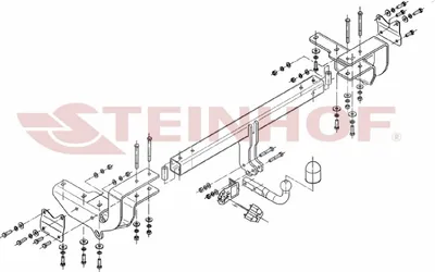 Produktbild von Z546966 Anhängerkupplung passend für LEXUS RX 350 05/2009-12/2015 starr