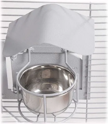 Produktbild von Feeder Shield · Futternapf-Dach für Käfige · LARGE · Platinum