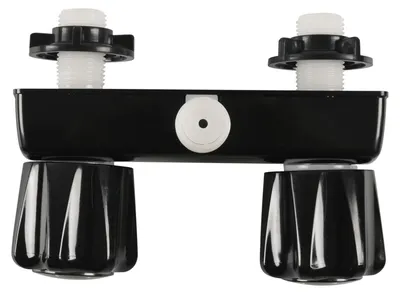Image de Robinet de douche pour camping-car, vanne de douche pour camping-car, inverseur, mitigeur de douche 4" pour salle de bain,pour camping-car avec deux boutons