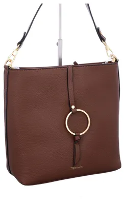 Zdjęcie produktu dla Torebka na ramię Tamaris, model Maischa SC 34824, kolor brązowy. Wymiary: szerokość 35 cm, wysokość 35 cm, głębokość 15 cm