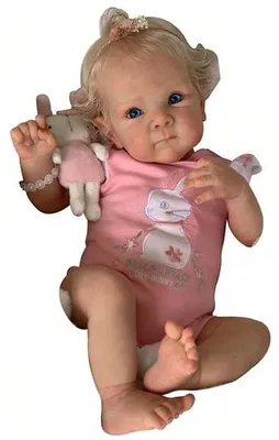Productafbeelding van Reborn-meisjespop, 45 cm, realistisch, levensgroot, delicate pop