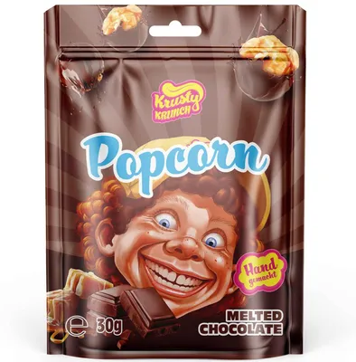 Produktbild von Krusty Krunch Popcorn Melted Chocolate 30g