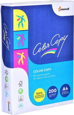 Immagine prodotto di Carta satinata per ufficio Mondi Color Copy A4 200 g/m² 250 fogli