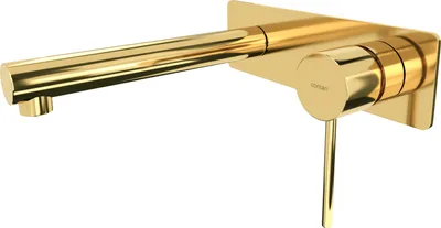 Produktbild von BADLAND Waschtischarmatur Unterputz Wasserhahn LUGO Mischbatterie für Badezimmer in Gold