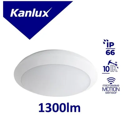 Productafbeelding van Kanlux S.A. 19062, LED, 1300 lumen, IP66, Wit