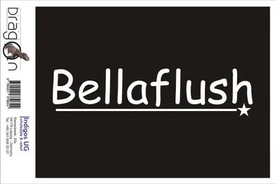Produktbild von Aufkleber / Autoaufkleber - JDM / Die cut / Auto / OEM - Hellaflush 210x50mm weiß - Heckscheibe / Heckscheibenaufkleber