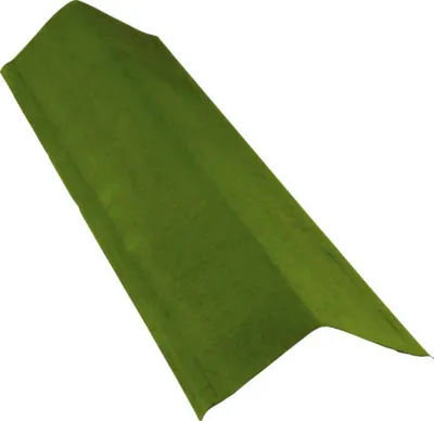 Produktbild von Onduline® Ortgang/Kantenwinkel für Bitumenplatten grün 1000 mm x 310 mm x 3 mm