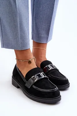 Productafbeelding van Damen mocassins van suède, merk S.Barski, model HY350A, maat 39
