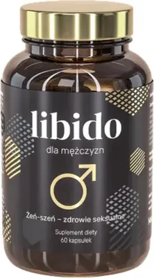 Zdjęcie produktu dla Libido dla mężczyzn suplement diety 60 kapsułek