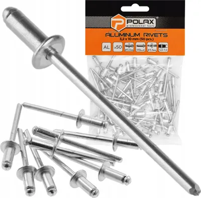 Zdjęcie produktu dla Nity zrywalne aluminiowe 3.2 х 10 mm (50 szt.)