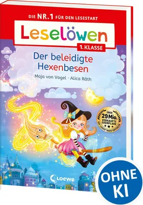 Produktbild von Leselöwen 1. Klasse - Der beleidigte Hexenbesen