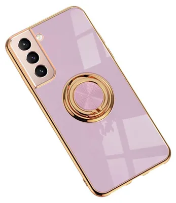 TPU-Hülle für Samsung Galaxy S21 Plus, mit 360° Ring & Magnet