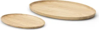 Produktbild von Continenta Tablett oval, Gummibaum