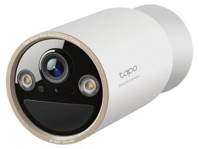 Produktbild von TP-Link Tapo C460, IP-Sicherheitskamera, Draußen, Kabellos, 3840 x 2160 Pixel, Amazon Alexa & Google Assistant, Intern