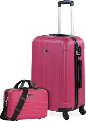 Produktbild von Famanu Reisekoffer 57x40x23 cm - Hartschale mit Rollen