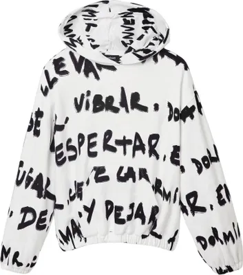 Produktbild von DESIGUAL Sweatshirt Damen Baumwolle Weiß GR71342 - Größe: M
