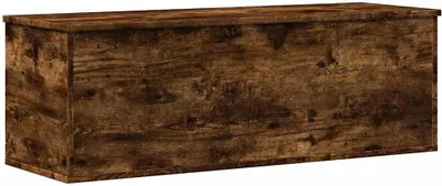 Produktbild von vidaXL Truhe Räuchereiche 102x35x35 cm Holzwerkstoff