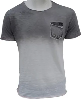 Produktbild von Brandneu Designer T-Shirt CARISMA Schwarz Brusttasche und Nieten CRM4426 M