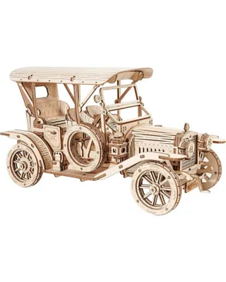 Produktbild von RoboTime Wooden 3D puzzle Historisches Auto - Oldtimer