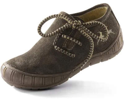 Produktbild von MADDOX Kinder Leder Schuhe "Leo" | Braun - Trachtenschuhe Größe: 25