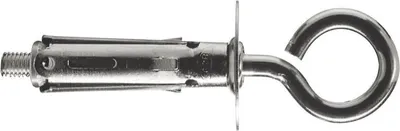 Produktbild von 2x Schwerlastanker mit Öse Bolzenanker M9 x 40 mm verzinkt Augenbolzen Dübel