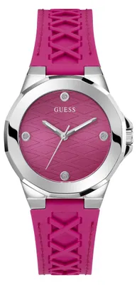 Produktbild von Guess Damen Uhr Armbanduhr CORSET GW0599L1 Silikon
