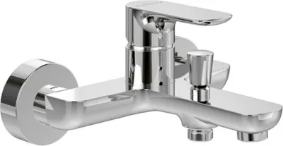 Obrázok produktu pre V&B jednopáková vaňová batéria O.NOVO 190x102x162mm chróm TVT10400100061