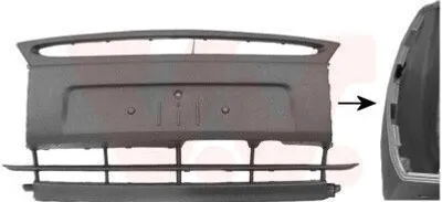 Immagine prodotto di VAN WEZEL paraurti centrale a clip per FORD KA