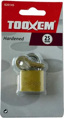 Image de TOOXEM 820-145 Cadenas en laiton 25mm, couleur laiton