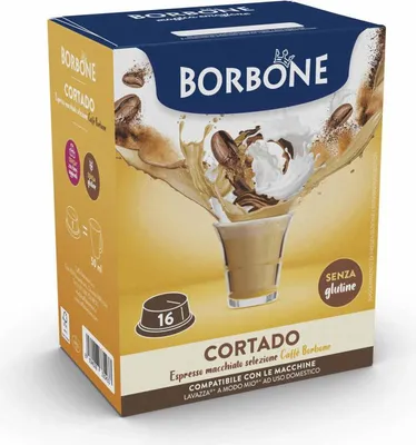 Image de Caffè Borbone AMCORTADO16 Capsule de café & dosette de café 16 pièce(s)