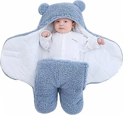 Produktbild von Famanu Schlafsack für Babys - 100% Baumwolle, für Kinder von 3-6 Monaten