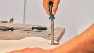 Produktbild von Handwerkzeuge Halbrund-Holzraspel 200 mm / 8"