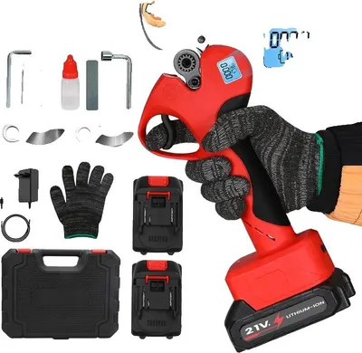Image de Elagueuse électrique, moteur sans balais, design ergonomique, 2 batteries