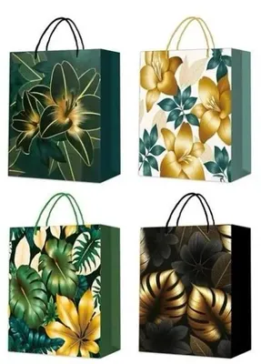 Image de Sac cadeau L Fleurs