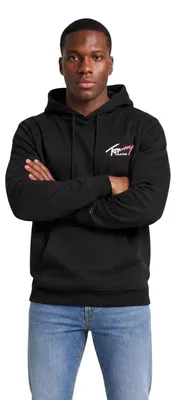 Produktbild von Tommy Hilfiger Jeans 519704 Herren Kapuzenpullover Schwarz : Größe - XXL Größe: XXL