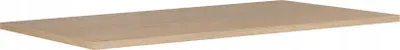 Produktbild von RODAN | Waschtischplatte - 60,6x46x1,6 cm - Eiche Hell - Hochwertige Laminatplatte - Wasserfest - Für Waschbecken