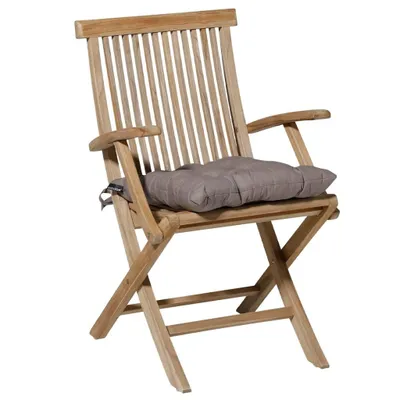 Produktbild von Madison Sitzkissen Toscane Basic 46x46 cm Taupe