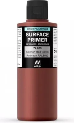 Produktbild von Vallejo 74.605, Basislackgrundierung, Metall, Polyvinylchlorid (PVC), Holz, Fertig gemischt, Braun, Matte Oberfläche, 200 l