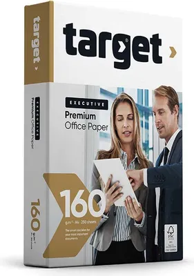Produktbild von Target Personal Kopierpapier 160g/m² DIN-A4 1.250 Blatt Druckerpapier weiß