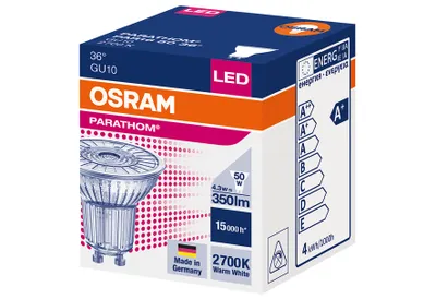 Produktbild von OSRAM LED PAR 16 GU10 36° 4,3W non dim