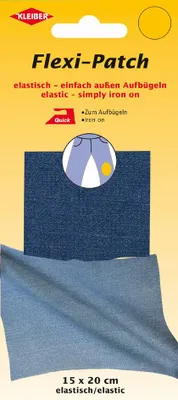 Produktbild von KLEIBER Flexi-Patch zum außen Aufbügeln jeans mittelblau