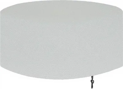 Produktbild von Famanu Gartenmöbelhülle für runde Tische - 195 x 140 cm - Wasserdicht und winddicht
