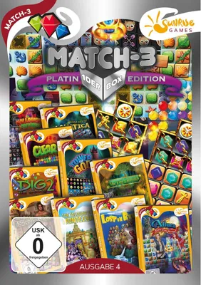 Produktbild von Match-3 10er Box Platin Edition Volume 04, PC
