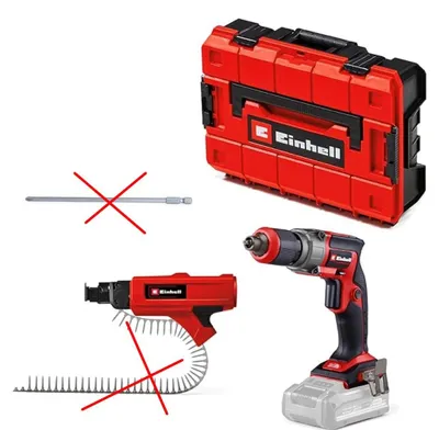 Produktbild von Einhell Professional Akku-Trockenbauschrauber TP-DY 18 Li BL mit Magazinvorsatz