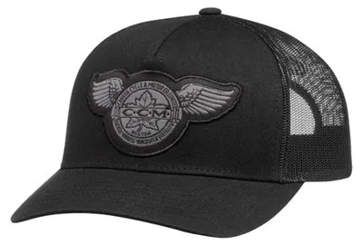 Produktbild von Cap CCM Monochrome Meshback Trucker Senior schwarz