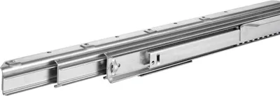 Produktbild von Pöttker Tischauszug Classic 2328mm - Ausziehtischführung für Kulissentische, 90kg Tragkraft, Stahl verzinkt