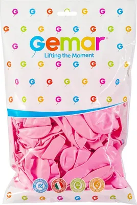 Zdjęcie produktu dla Balony pastelowe Jasnoróżowe, G110, 30 cm, 100 szt.