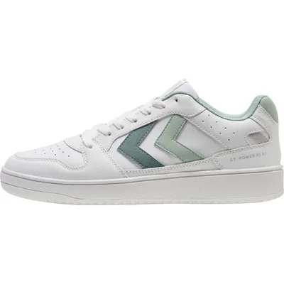 Produktbild von Hummel St. Power Play Sneaker Schuhe weiß/grün 218557-9151, Schuhgröße:40 EU