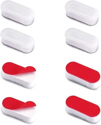 Obrázek produktu pro Sada náhradních podložek pod toaletní sedátko do vany – 8 kusů